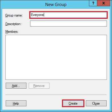 Create Group